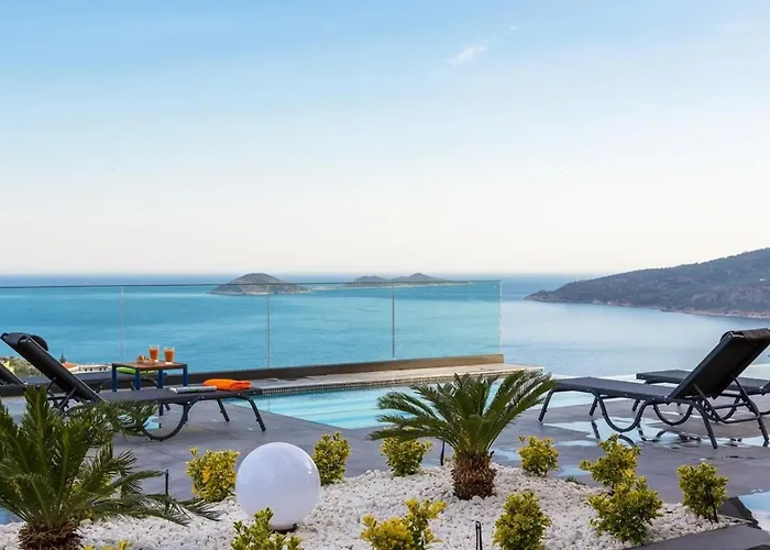 Kalamar 5 Bedroom Seaview With Private Pool * 卡尔坎